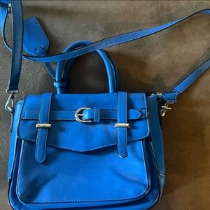 Charming Charlie blue purse